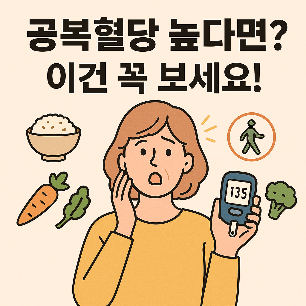혈당 낮추는 방법