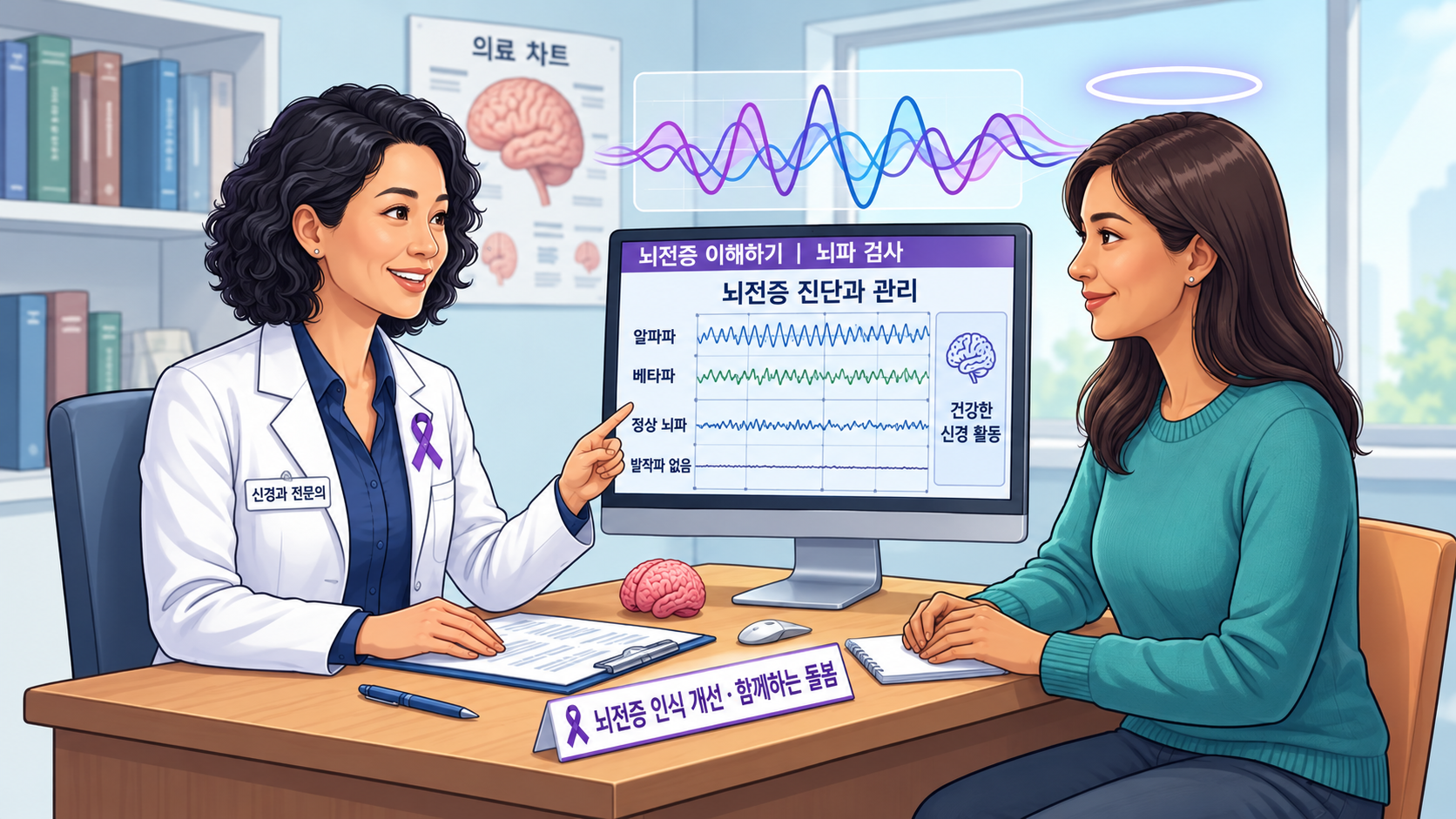 수면, 건강 관리, 스트레스 완화를 상징하는 따뜻한 이미지