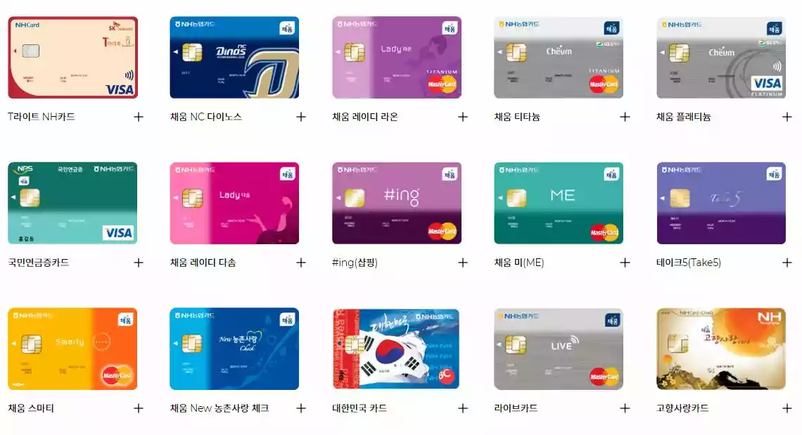 한국민속촌 제휴카드할인 농협카드1