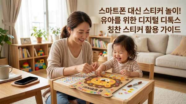 디지털 디톡스 스티커 사용법