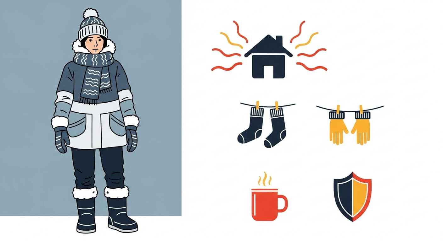 저체온증과 동상의 예방법 – 철저한 대비만이 최선의 방어