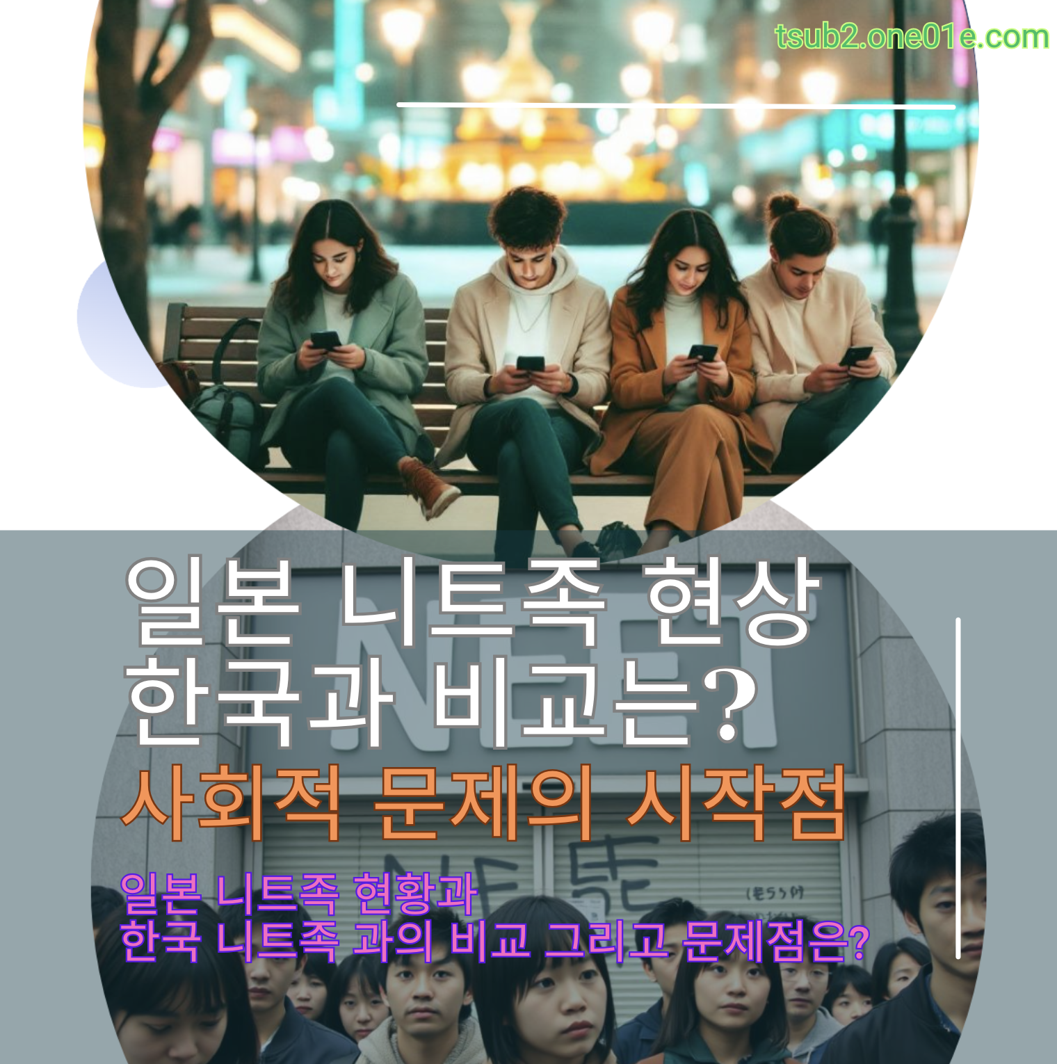 일본 니트족 현상, 한국과 비교는?