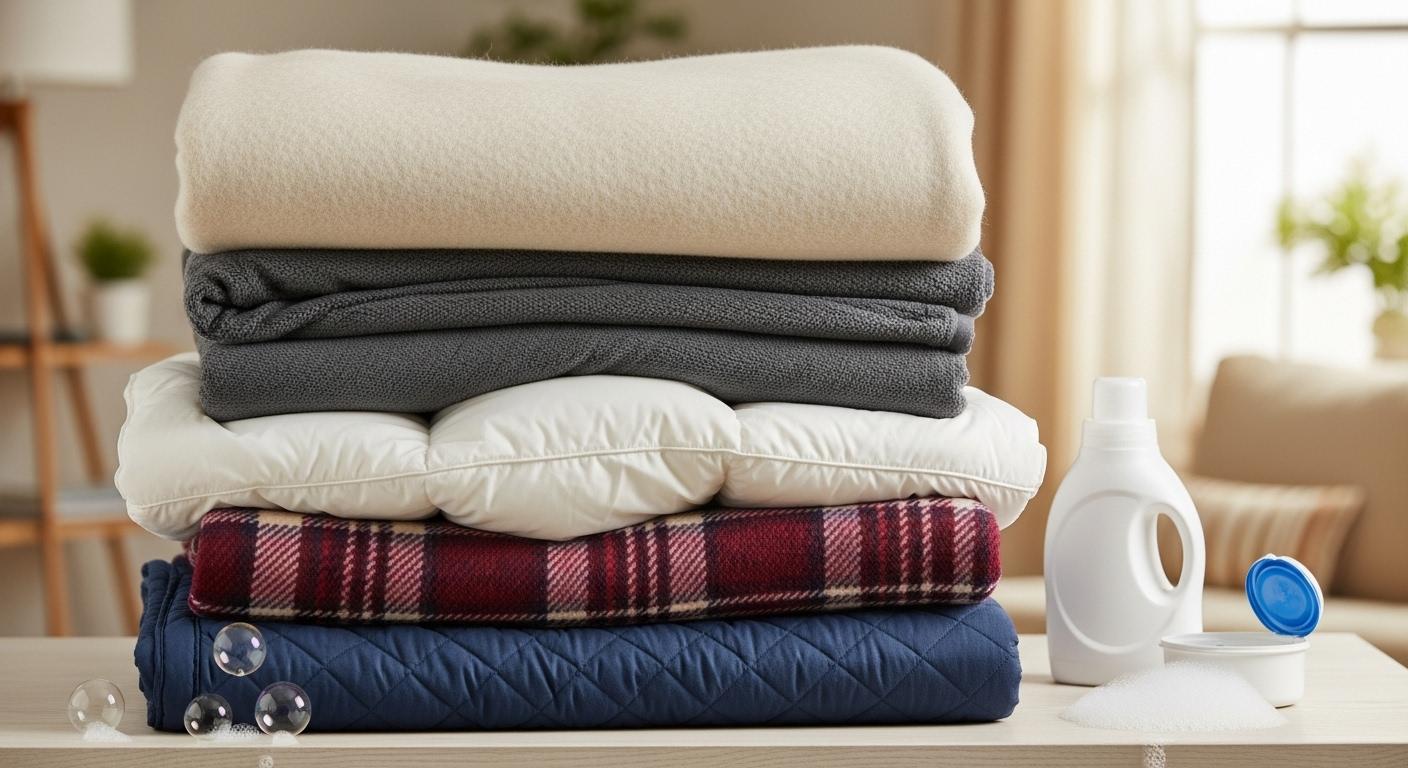 겨울 이불 세탁