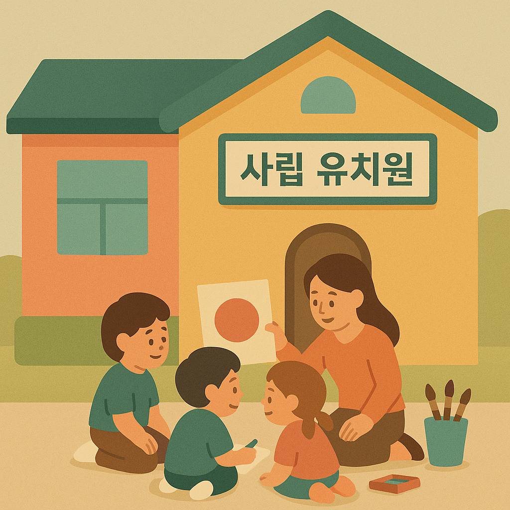 병설 유치원 vs 사립 유치원