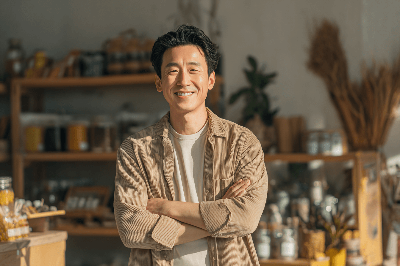 개인-사업을-하고-있는-남성