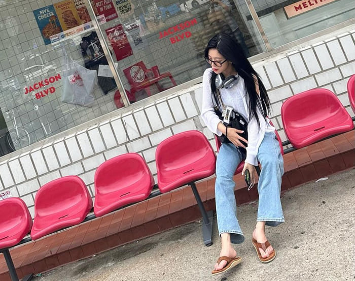 배우 노정의 사복 패션