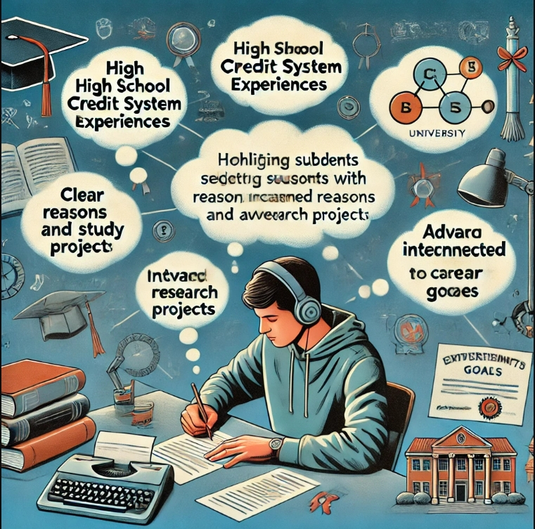 대입 자기소개서에서 고교학점제 경험을 강조하는 방법관 관련한 이미지