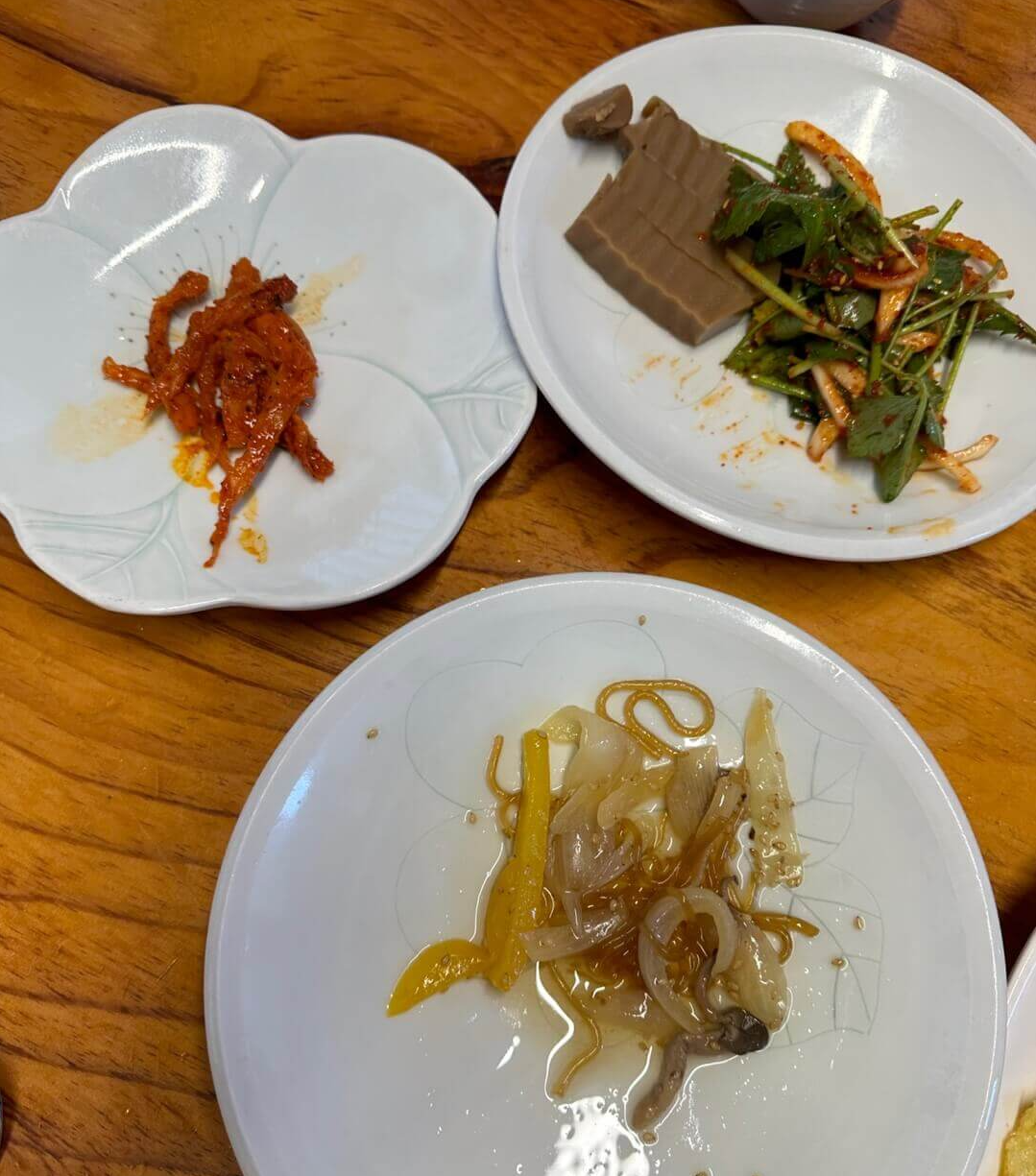 남한산성 낙선재 한정식 도토리묵