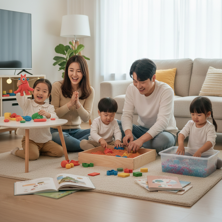 아이의 소근육 발달과 두뇌 발달을 돕는 유아 클레이 점토 놀이 방법