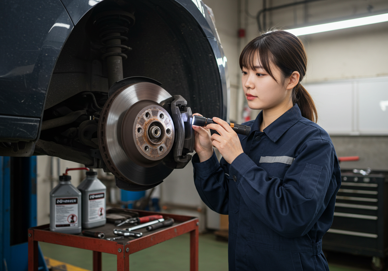 브레이크 점검