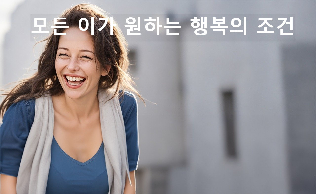 모든 이가 원하는 행복의 조건