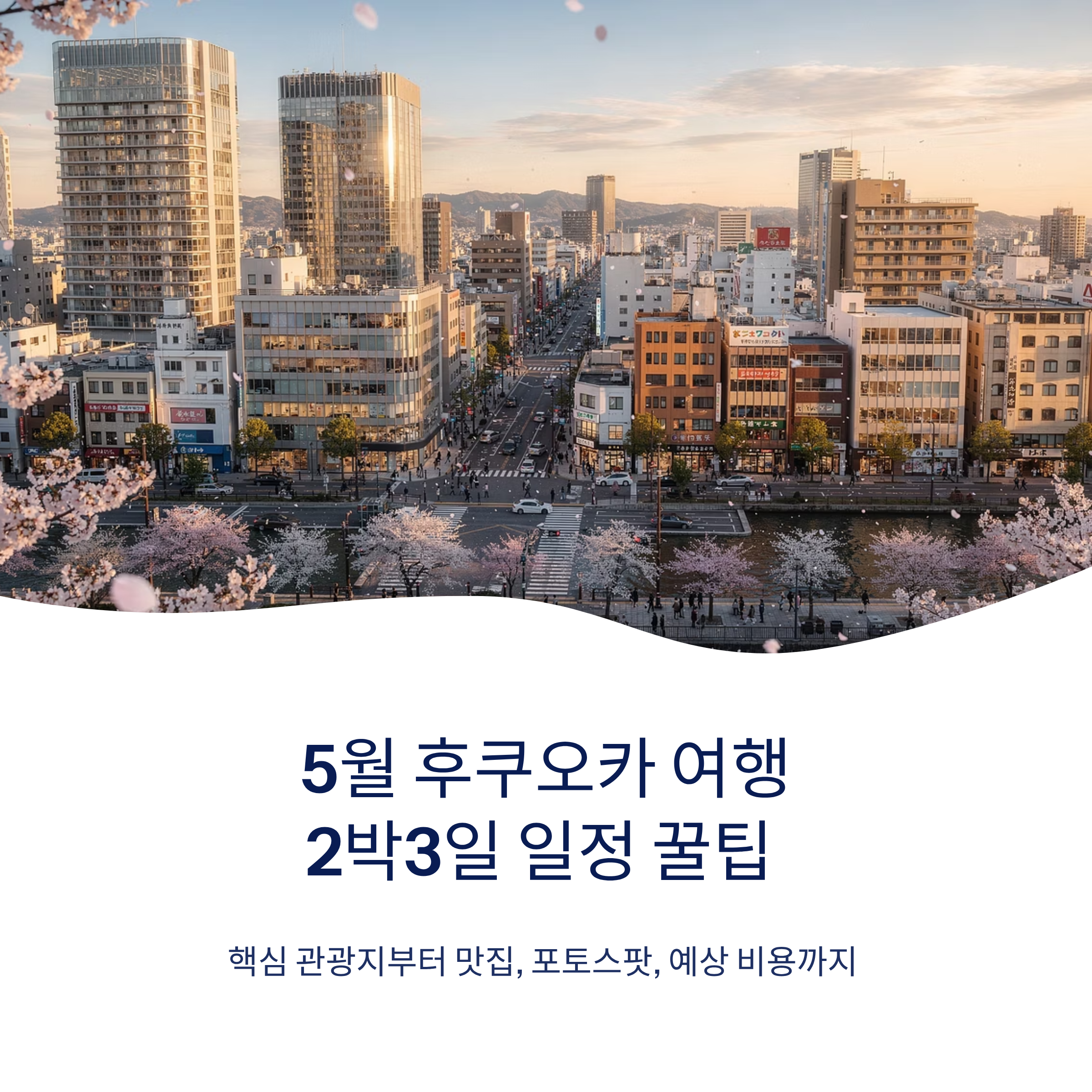 5월 후쿠오카 여행 2박3일 일정 꿀팁