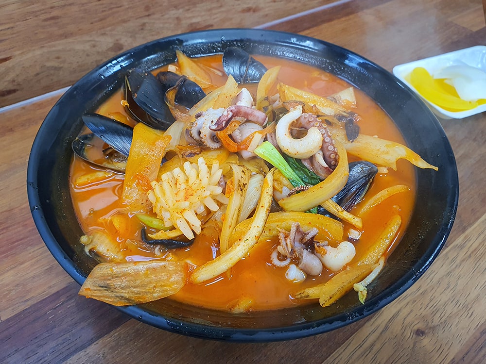 성남 중앙공설시장 짬뽕 참 잘하는집