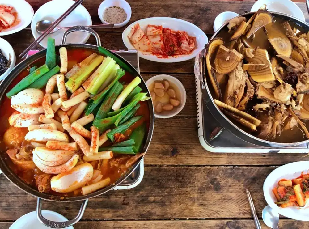 식객 허영만 백반기행 163회 김민정 편 닭볶음탕 닭도리탕 닭백숙 한방 오리백숙 김치전 파주 애룡저수지 서울근교 맛집 소개