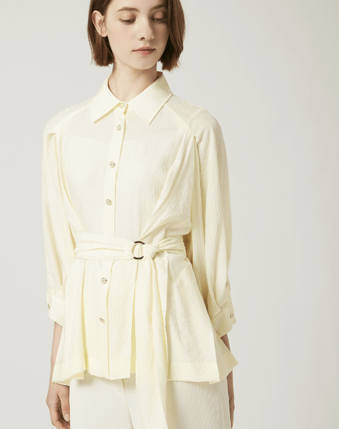 모조에스핀 블라우스