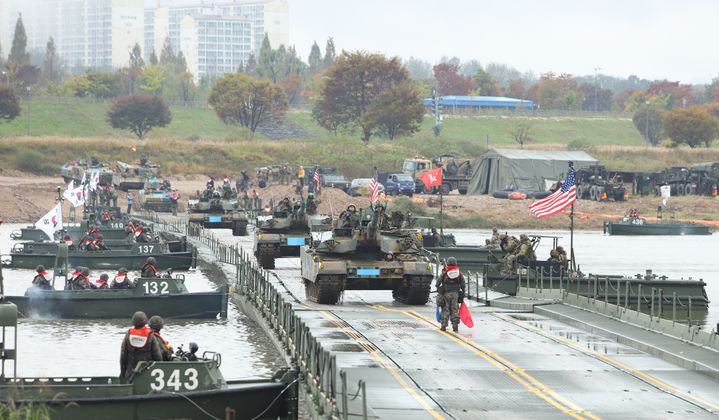 육군 기동군단 사진