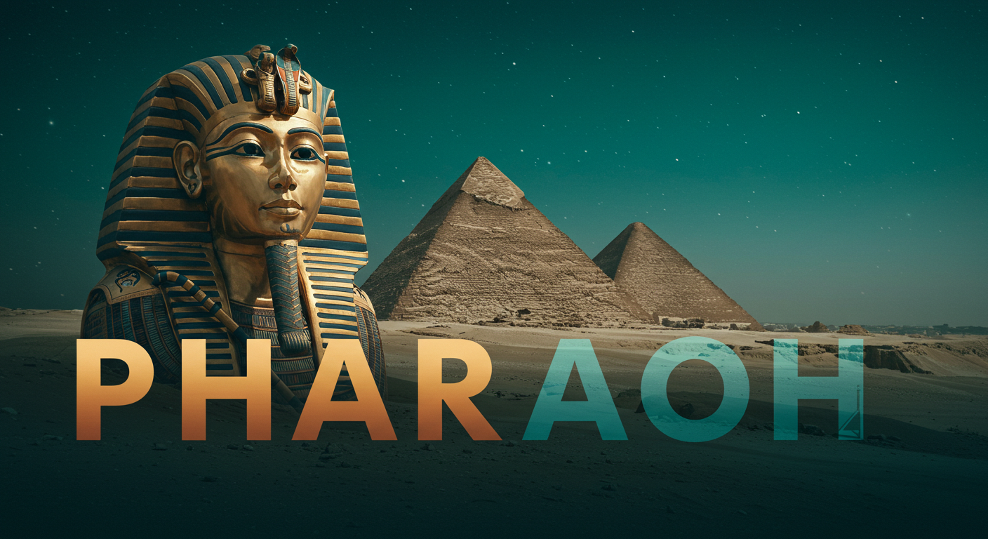 파라오 뜻은 무엇일까? '큰 집'에서 '살아있는 신'이 되기까지의 역사적 비밀