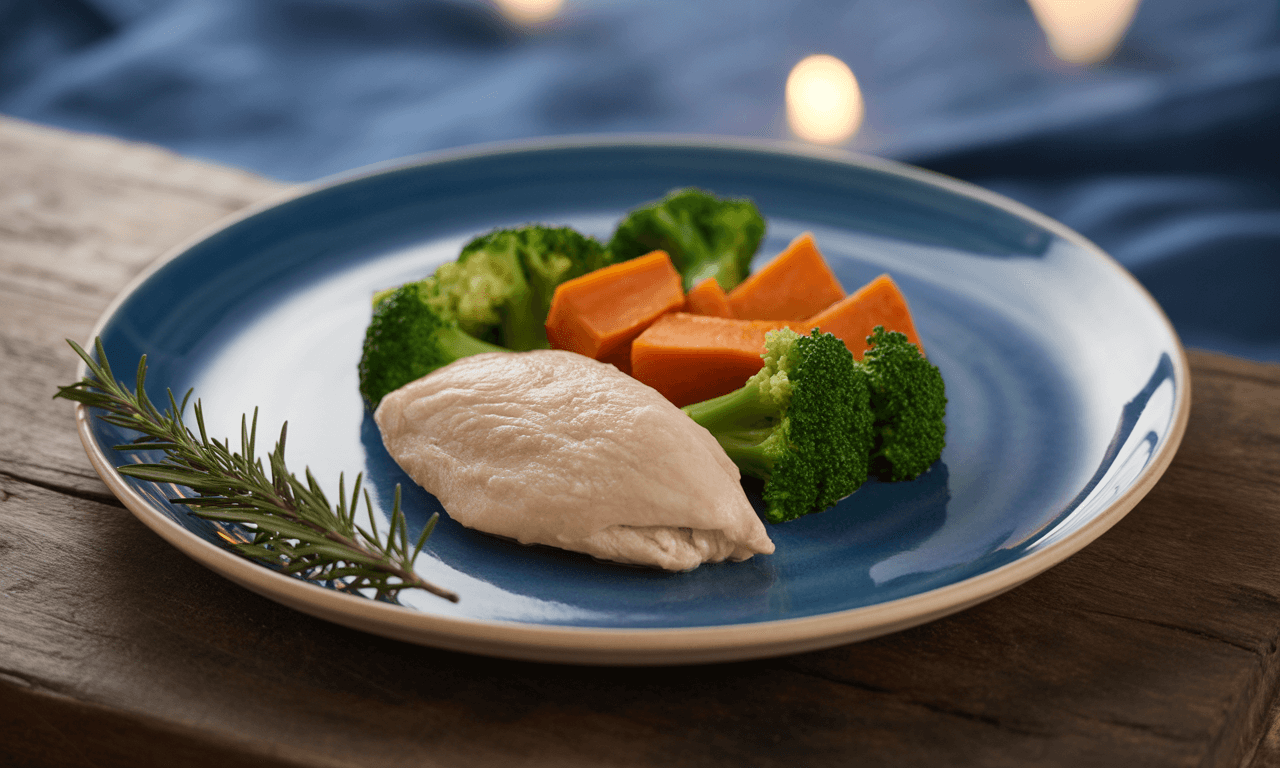 과민성대장증후군-식단구성-저녁식단-닭가슴살-브로콜리