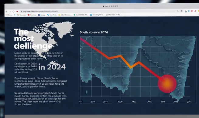 한국 인구 감소 속도, 2024년 가장 심각한 지역 관련 사진
