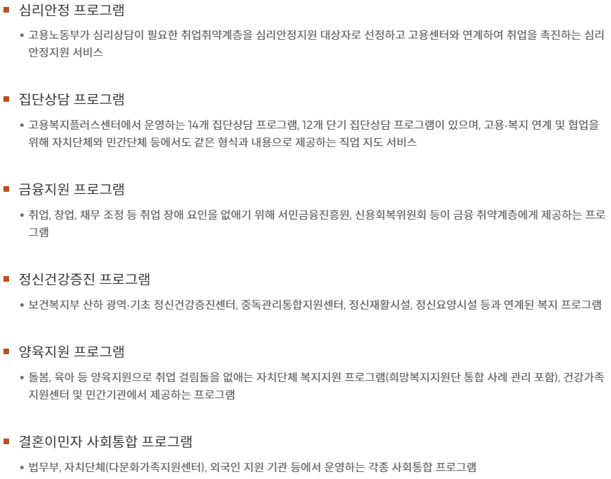 취업역량강화프로그램