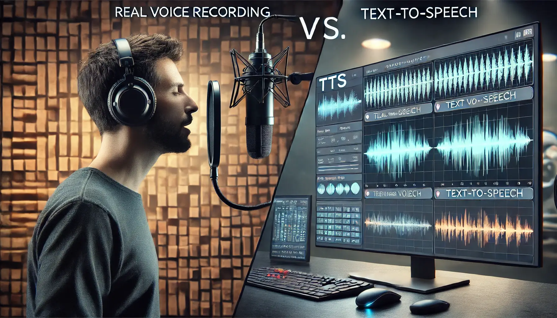 TTS vs. 실사 녹음 – 오디오 마케팅에서 어떤 목소리가 더 효과적일까?