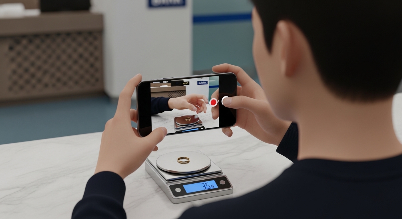 정밀저울, 직거래증거