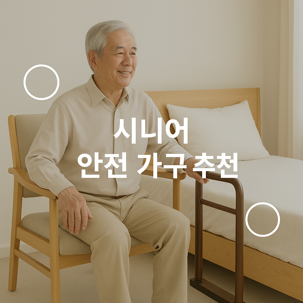 넘어짐·골절 예방! 시니어 맞춤 안전 가구 추천🛋️