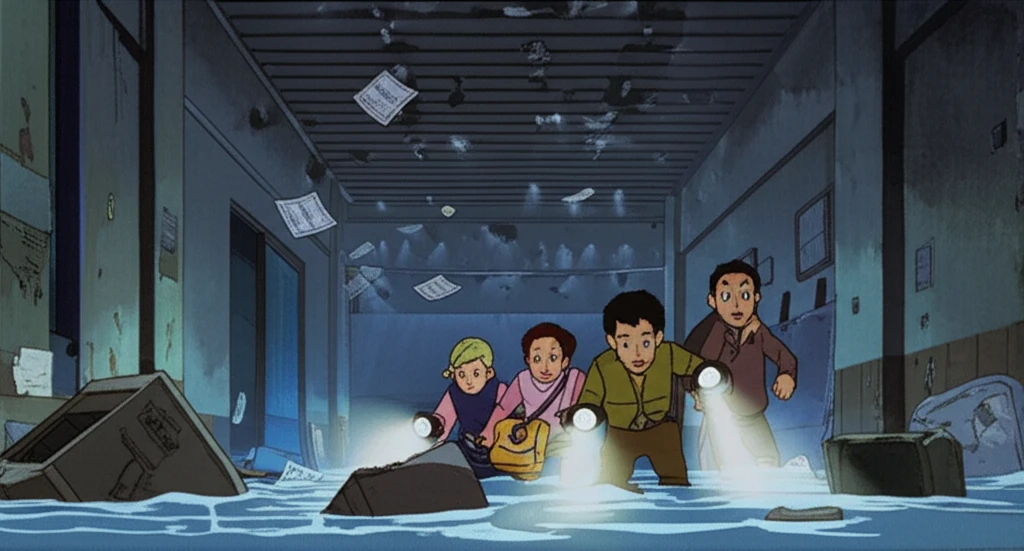 침수 소방 설비 고장, 책임 공방 해..