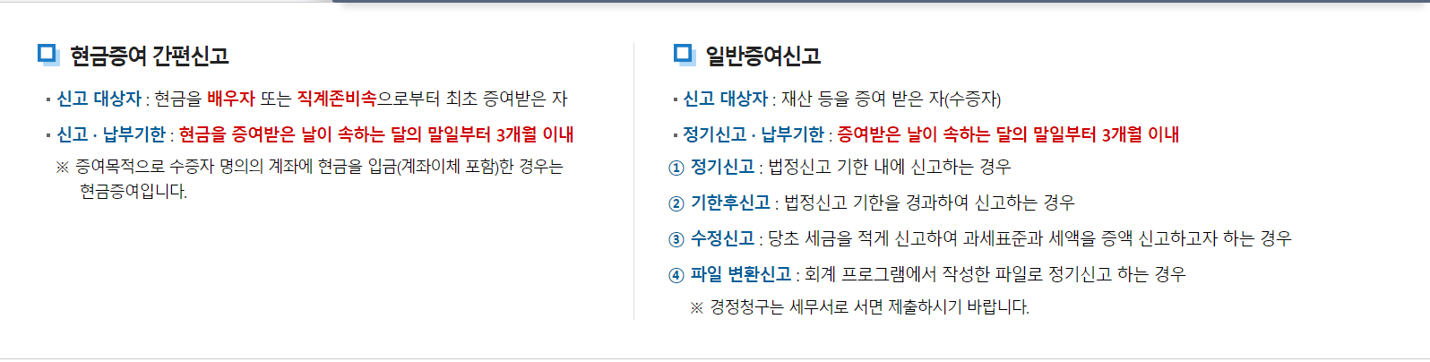 증여세, 2024년 새롭게 신설