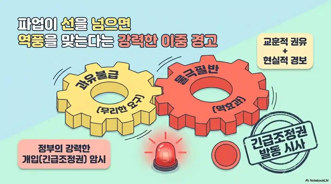 삼성전자 총파업과 함께 긴급조정권 발동 시사