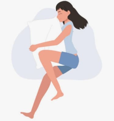 새우잠 피하는 사진