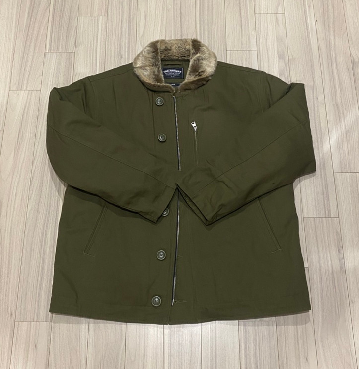 프리즘웍스 덱자켓 올리브 EDGAR N-1 DECK JACKET _ OLIVE