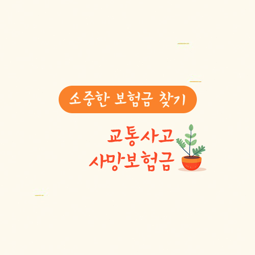 교통사고 사망보험금