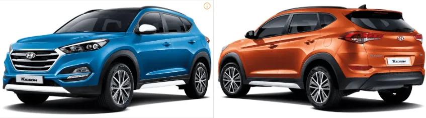 투싼 중고차 가격