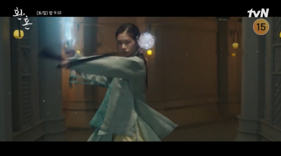 낙수시절의 힘을 갖게 된 무덕이&lt;환혼&gt;