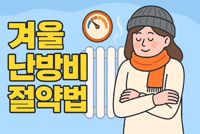 겨울 난방비 절약법