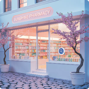 우리동네 약국 찾기 이미지