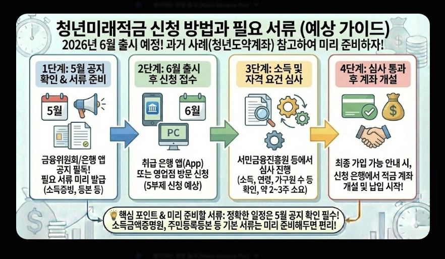 청년미래적금(가입 조건, 중위소득 계산법, 신청 서류)(+ 갈아타기 전략)