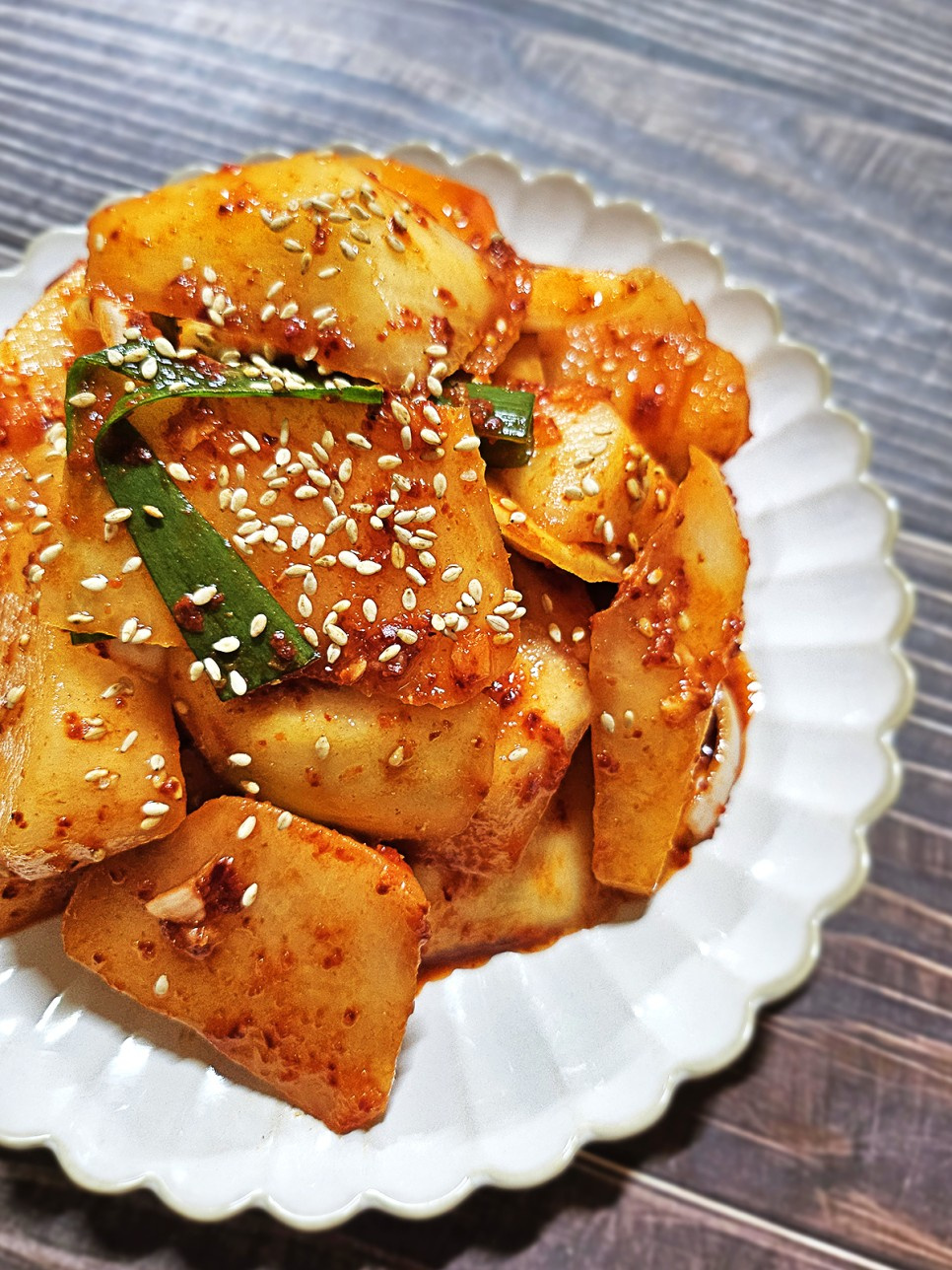 석박지 깍두기 담그는법