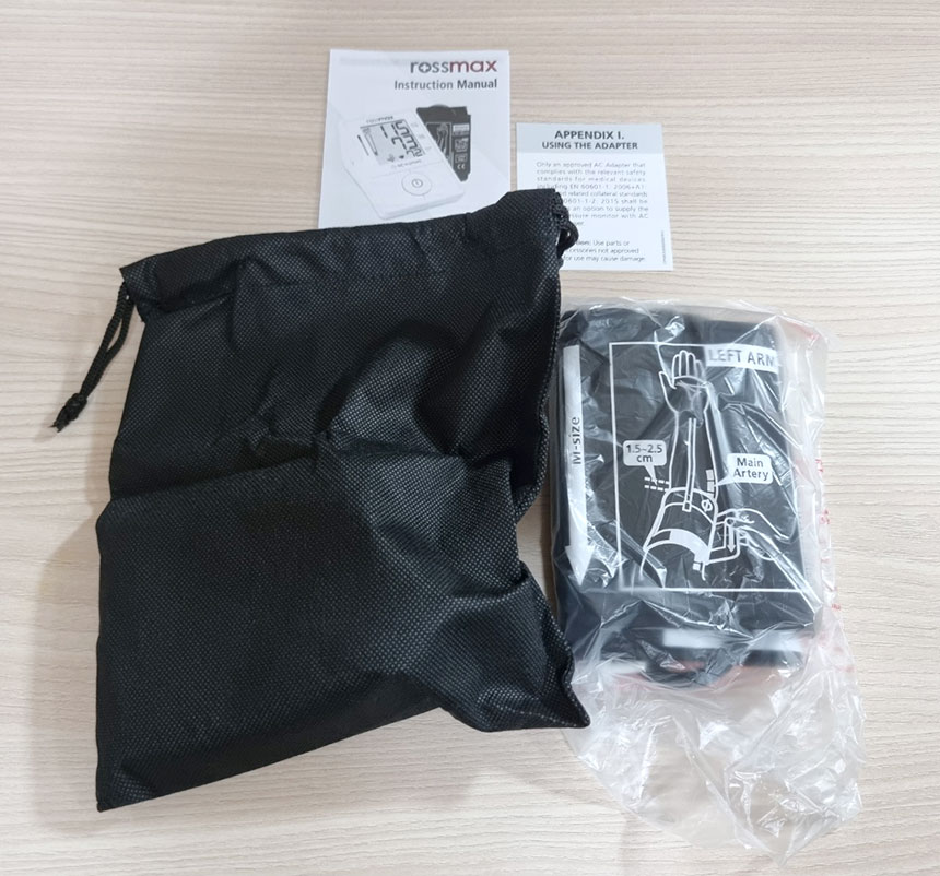 녹십자 혈압계 구성품