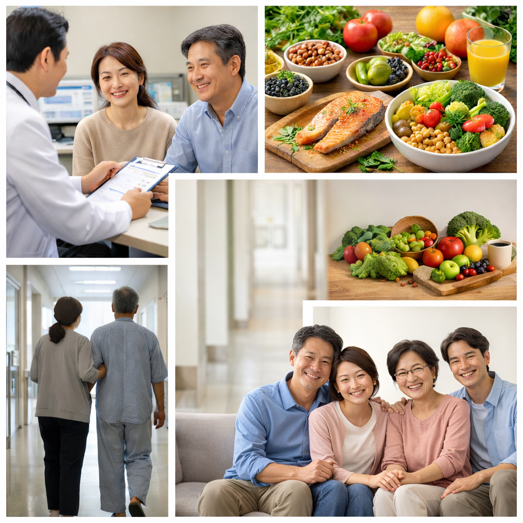 중년 암 예방 (50대 암 발생, 유방암 원인, 조기 검진)