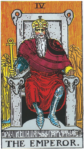 타로카드에서 4번 황제(The Emperor) 카드