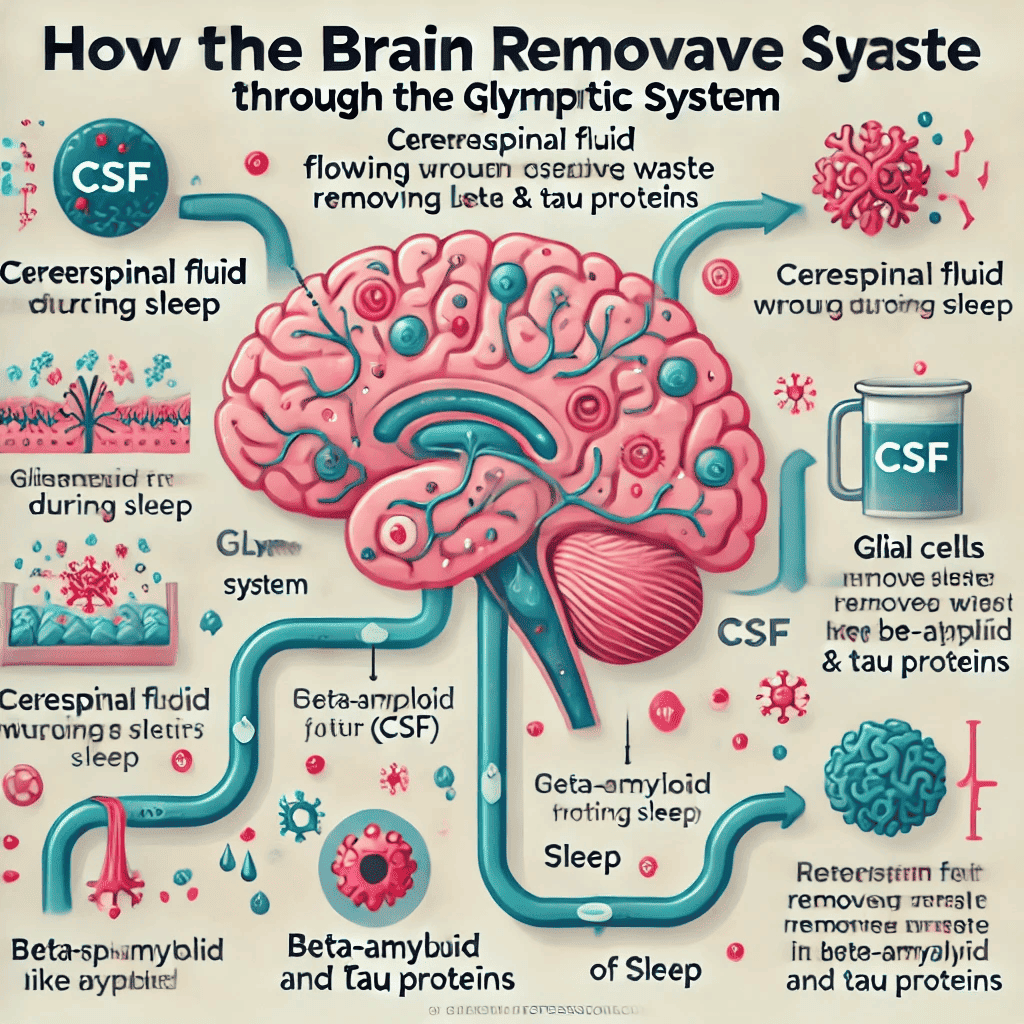 신경계 노폐물 제거를 위한 효과적인 방법