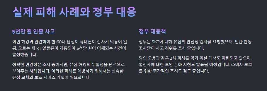 실제 피해 사례 설명문