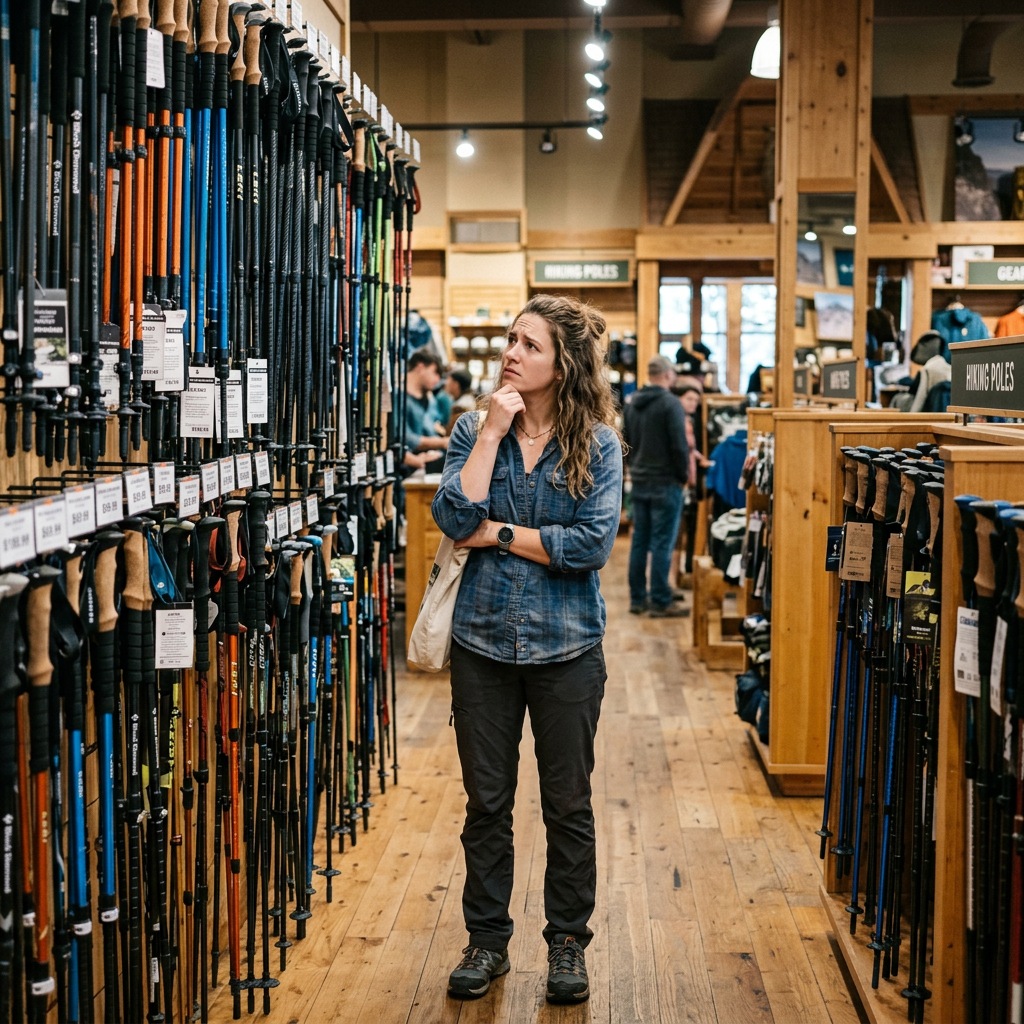 등산스틱 고르는법 소재 두랄루민 알루미늄 비교