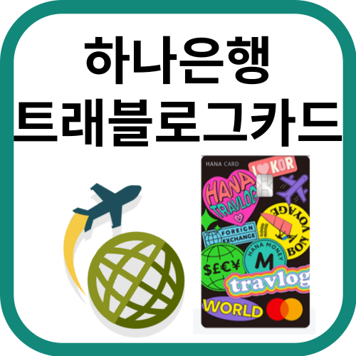 트래블로그카드와 비행기