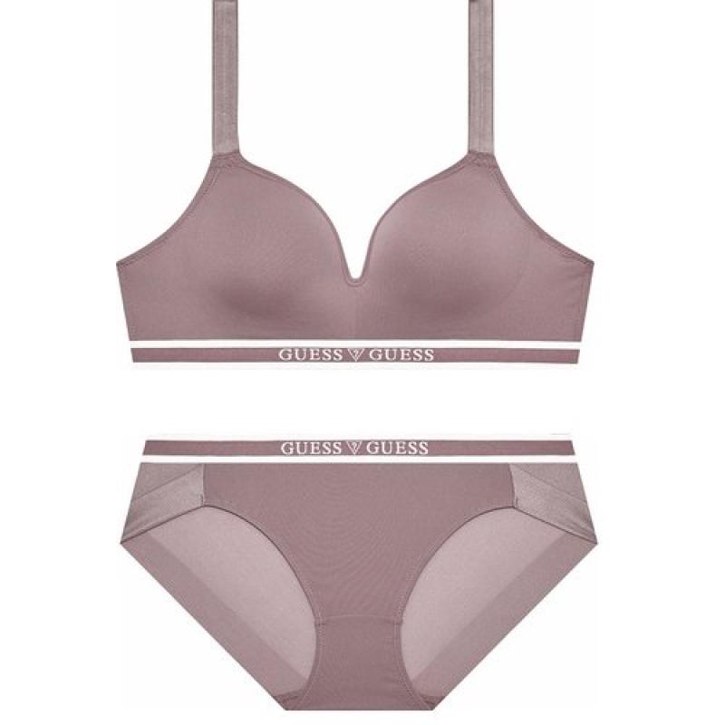 게스언더웨어 스토어 노와이어에어로쿨 밴디드 와이어프리 브라 팬티세트 OAWBR691OAWBP691IP