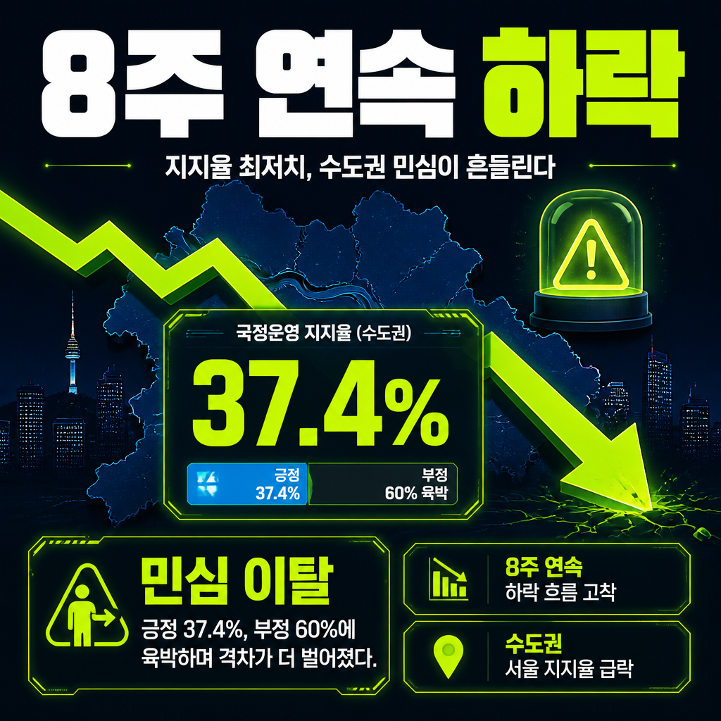 8주 연속 하락