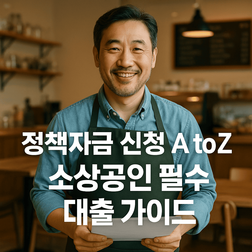 정책자금 신청 방법 A to Z: 소상공인이라면 꼭 알아야 할 정부지원 대출 가이드