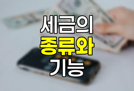 세금의 종류와 기능 이해하기